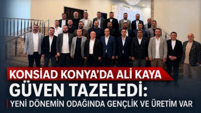 KONSİAD Konya Şubesi Olağan Genel Kurulu, üyelerin yoğun katılımıyla gerçekleştirildi.