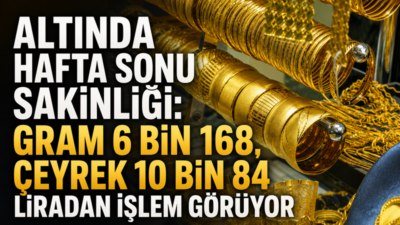 Altın fiyatları, hafta içindeki yükseliş ve ardından gelen geri çekilmenin