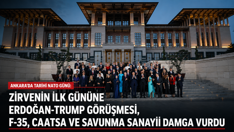 36’ncı NATO Devlet ve Hükümet Başkanları Zirvesi’nin ilk gününde Ankara,