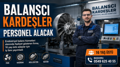 Balanscı Kardeşler, şirket bünyesinde görevlendirilmek üzere personel alımı yapacağını duyurdu.
