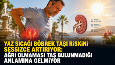 Yaz aylarında sıcaklıklarla birlikte artan terleme, vücudun sıvı dengesini bozarak