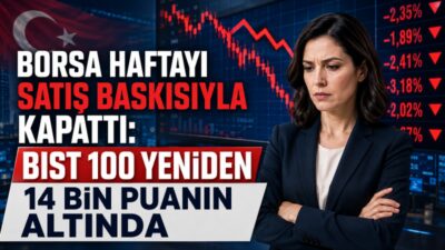 Borsa İstanbul’da BIST 100 endeksi, haftanın son işlem gününü yüzde
