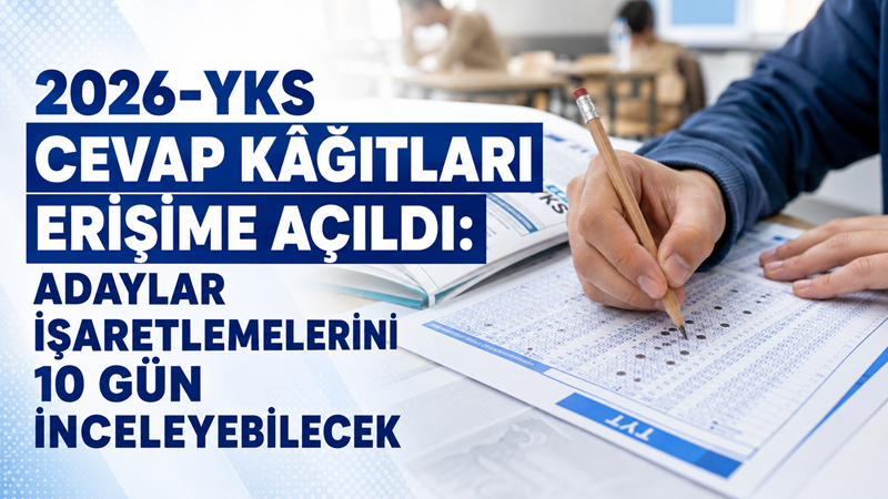 Ölçme, Seçme ve Yerleştirme Merkezi, 2026 Yükseköğretim Kurumları Sınavı kapsamında