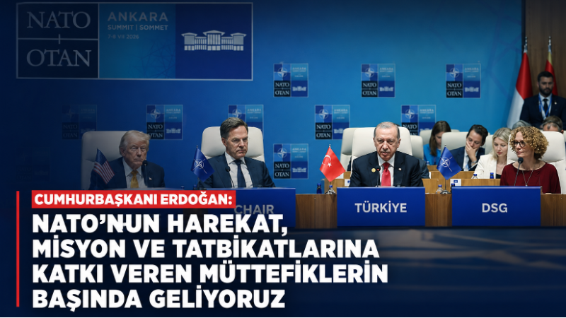 Cumhurbaşkanı Recep Tayyip Erdoğan, Türkiye’nin ev sahipliğinde düzenlenen 36. NATO
