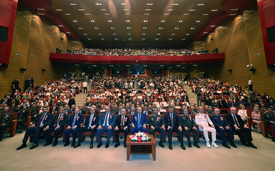 Cumhurbaşkanı Recep Tayyip Erdoğan, Millî Savunma Üniversitesi Kurmay Subaylar Mezuniyet