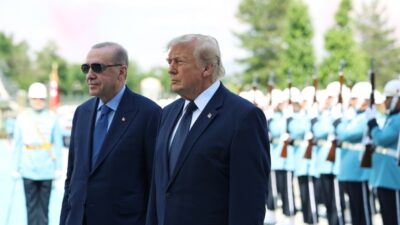 Cumhurbaşkanı Recep Tayyip Erdoğan, Amerika Birleşik Devletleri Başkanı Donald Trump