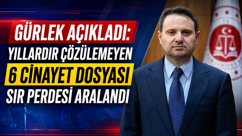 Adalet Bakanı Akın Gürlek, Faili Meçhul Suçları Araştırma Daire Başkanlığı