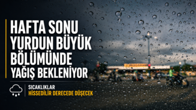 Kuzeybatıdan Türkiye’ye giriş yapması beklenen yağışlı hava sistemi, 23 Temmuz