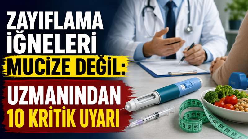 Obezite tedavisinde önemli bir seçenek haline gelen zayıflama iğneleri, hekim
