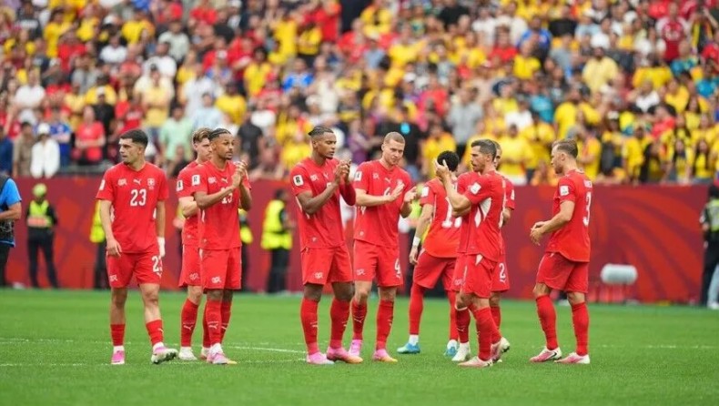 2026 FIFA Dünya Kupası son 16 turunda İsviçre, normal süresi