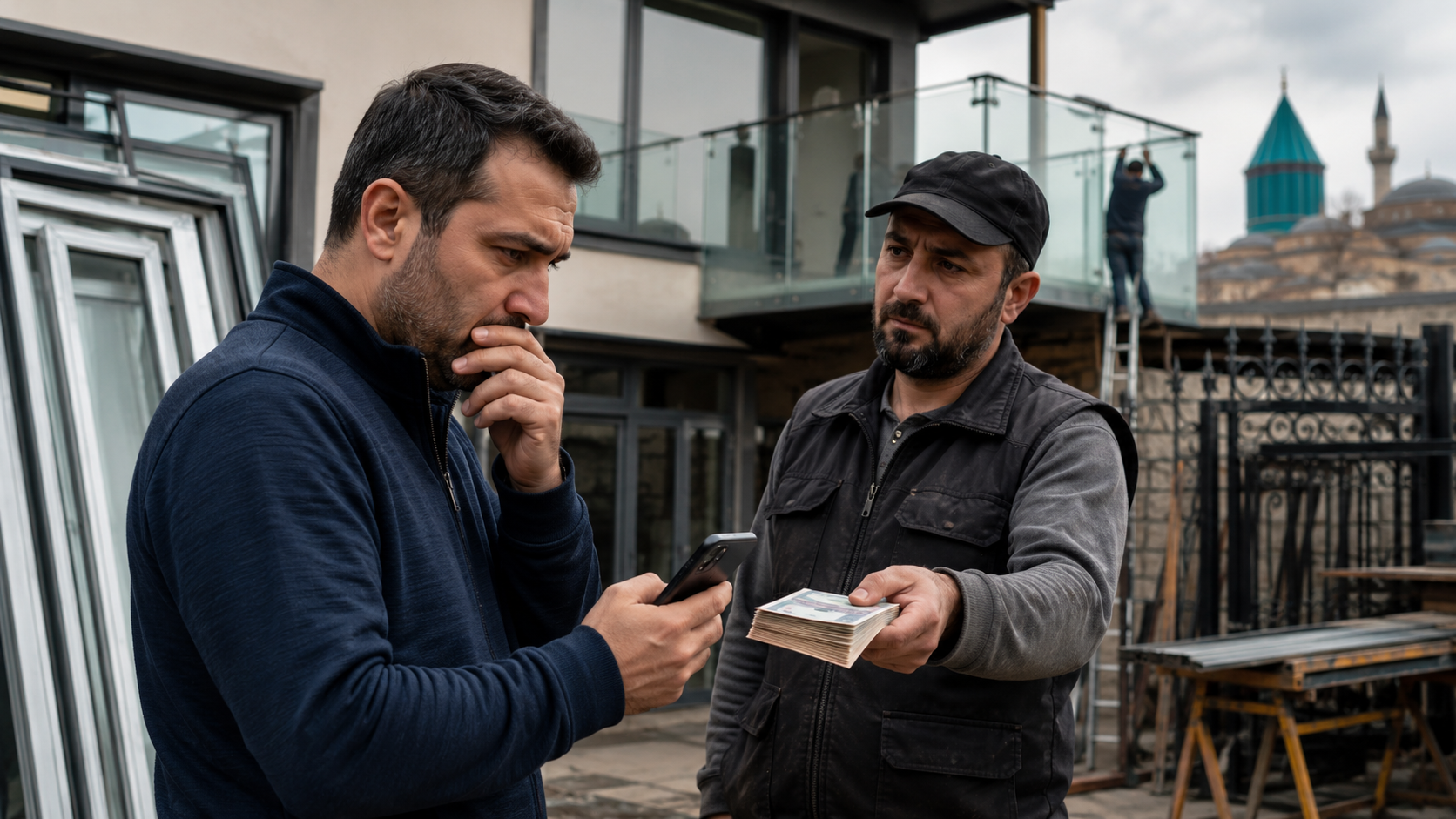 Konya Demir ve Emsali Sanatkârlar Esnaf Odası Başkanı Kadir Karabıyık,