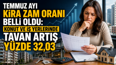 TÜİK’in haziran ayı enflasyon verilerini açıklamasının ardından temmuz ayında konut