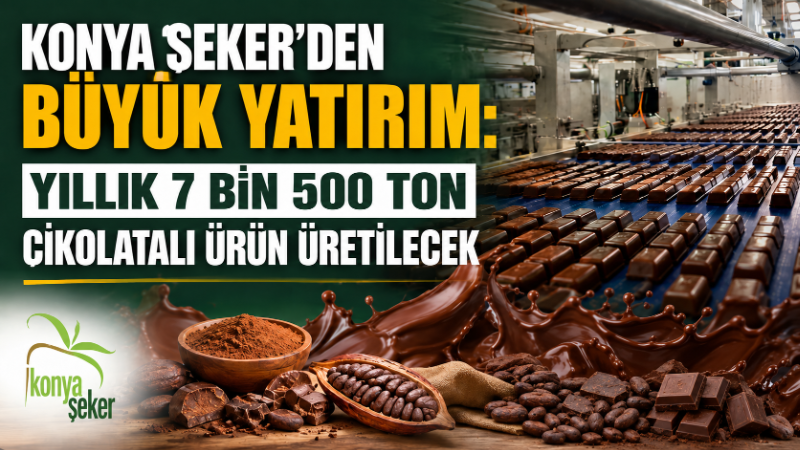 Konya Şeker Fabrikası’na bağlı Atıştırmalık Ürünler Fabrikası’nda hayata geçirilen 2