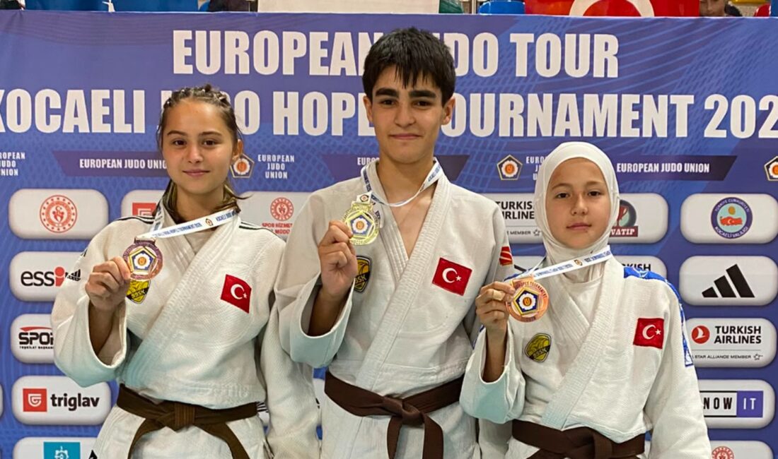 Konya Büyükşehir Belediyespor Judo Takımı, Kocaeli’de 15 ülkeden 463 sporcunun