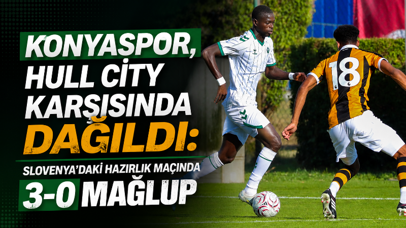 Yeni sezon hazırlıklarını Slovenya’da sürdüren Konyaspor, kampın üçüncü hazırlık maçında