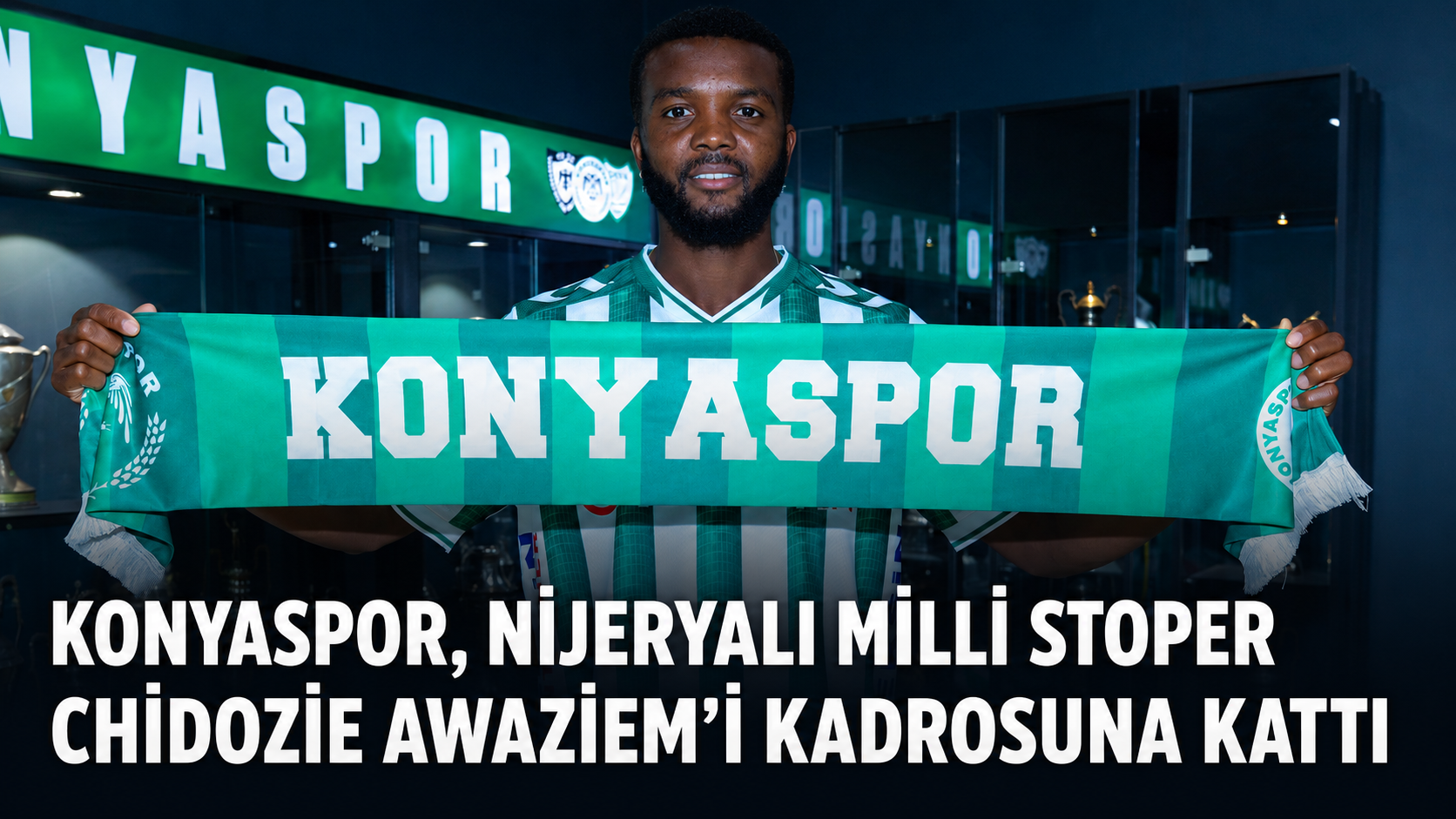 TÜMOSAN Konyaspor, savunma hattını Nijeryalı milli futbolcu Chidozie Awaziem ile
