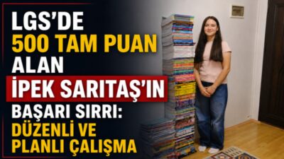 Sivas’ın Şarkışla ilçesinde Liselere Geçiş Sistemi kapsamındaki merkezi sınavda tüm