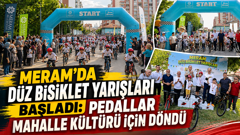 Çocukları sporla buluşturmak, bisiklet kullanımını yaygınlaştırmak ve mahalle kültürünü yaşatmak