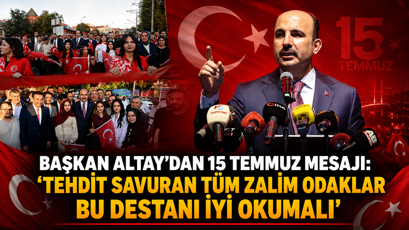 FETÖ’nün 15 Temmuz 2016’daki darbe girişiminin 10. yıl dönümünde binlerce