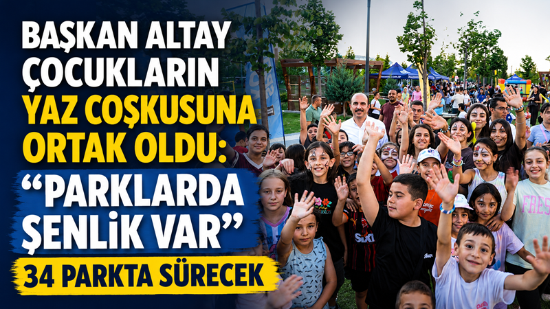Konya Büyükşehir Belediye Başkanı Uğur İbrahim Altay, Selçuklu Ihlamur Parkı’nda