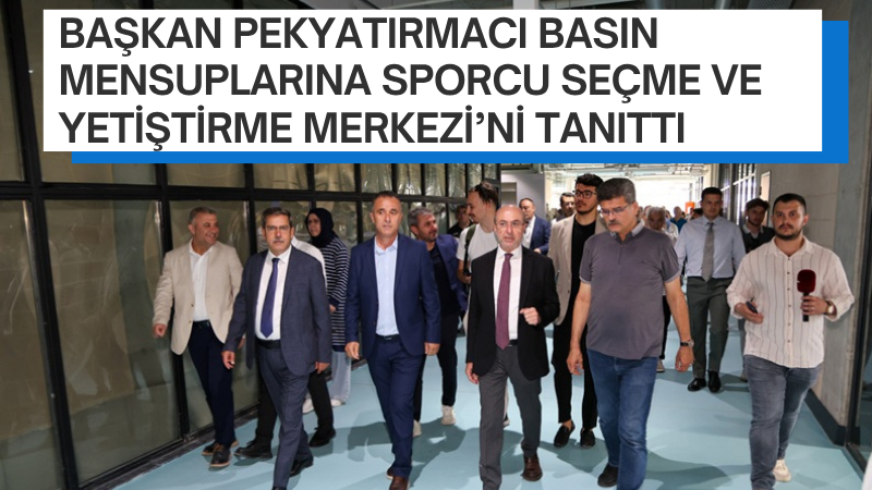 Selçuklu Belediye Başkanı Ahmet Pekyatırmacı, Konya’nın spor altyapısını güçlendiren Selçuklu