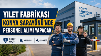 Konya’nın Sarayönü ilçesine bağlı Ladik bölgesinde faaliyet gösteren Yılet Fabrikası,