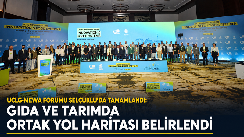 Selçuklu Belediyesi’nin ev sahipliğinde, 11 ülkeden 136 katılımcıyla düzenlenen UCLG-MEWA