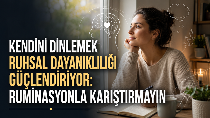 Kişinin düşüncelerini, duygularını, ihtiyaçlarını ve bedensel tepkilerini fark etmesi, psikolojik