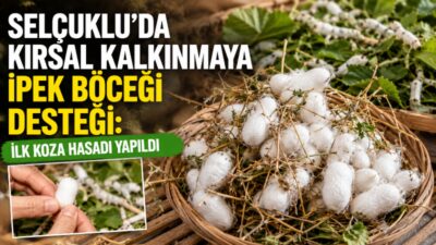 Selçuklu Belediyesi, kırsal mahallelerde üretim çeşitliliğini artırmak, çiftçilere yeni gelir