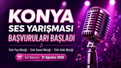 Selçuklu Belediyesi tarafından düzenlenen Konya Ses Yarışması için başvuru süreci