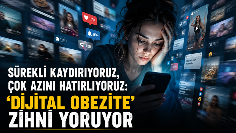 Akıllı telefonlar, kısa videolar ve sosyal medya akışında ihtiyaçtan fazla