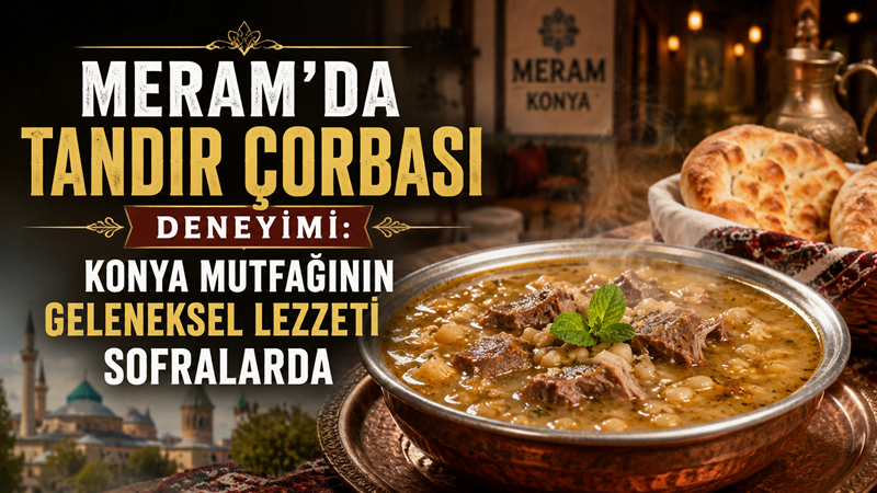 Konya’nın köklü mutfak kültüründe önemli bir yere sahip olan tandır