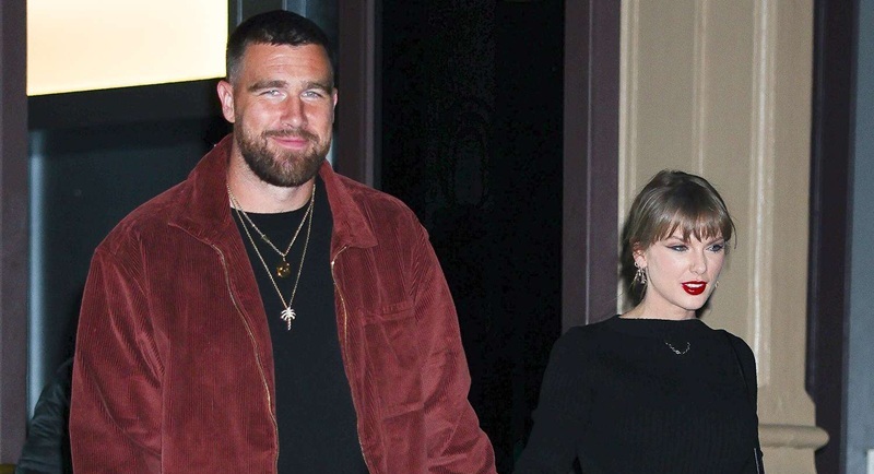 Dünyaca ünlü şarkıcı Taylor Swift ile Amerikan futbolu yıldızı Travis
