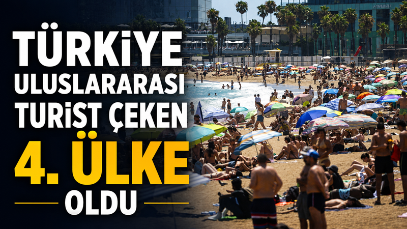 Türkiye, 2019-2025 döneminde uluslararası turist sayısını yüzde 21 artırarak bu