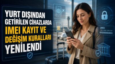 Yolcu beraberinde getirilen mobil cihazların kayıt altına alınması ve arızalı