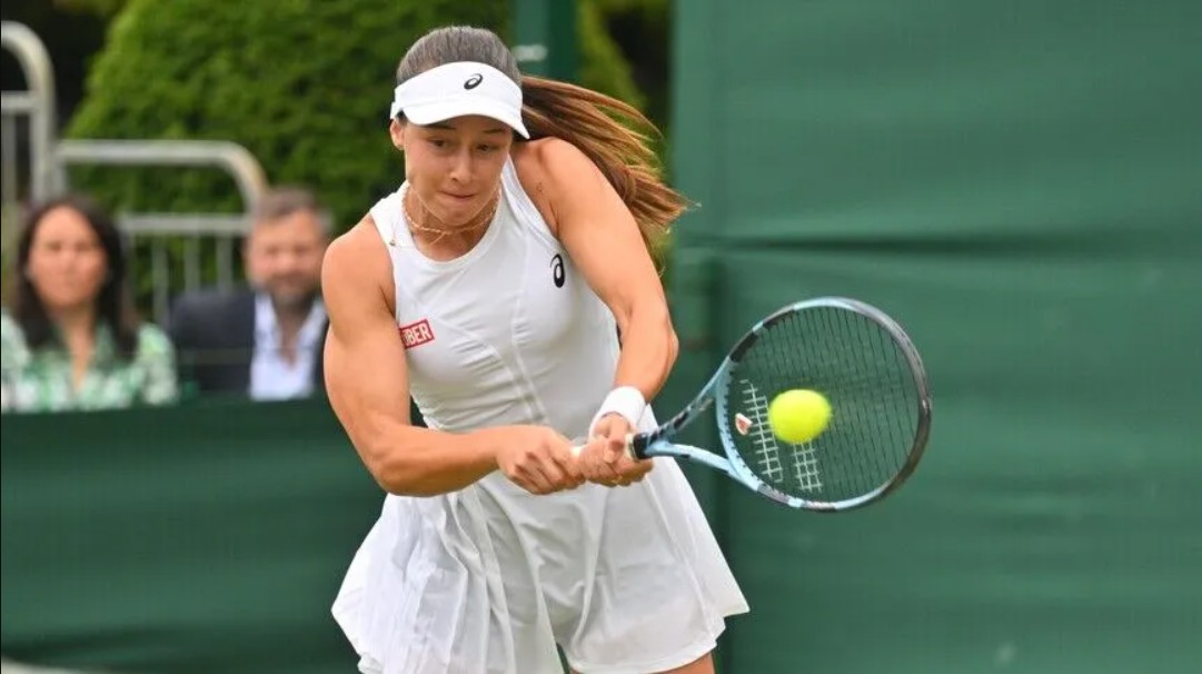 Milli tenisçi Zeynep Sönmez’in Wimbledon macerası sona erdi. Teklerde ikinci