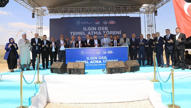 Konya’nın Ilgın ilçesinde kurulan Ilgın Organize Sanayi Bölgesi’nin altyapı temel