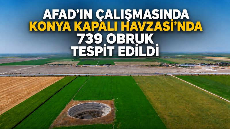 Afet ve Acil Durum Yönetimi Başkanlığı tarafından yürütülen Obruk Duyarlılık