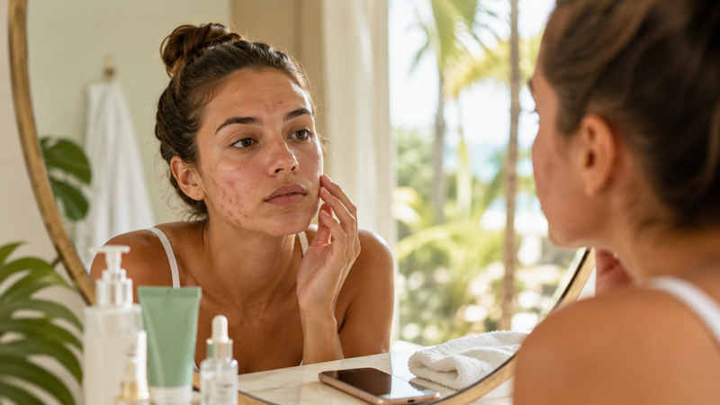Dermatoloji Uzmanı Dr. Ayşenur Şam Sarı, yüzü sık yıkamak, sivilceleri