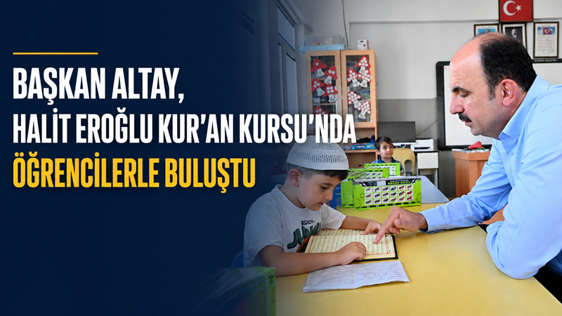 Konya Büyükşehir Belediye Başkanı Uğur İbrahim Altay, Bosna Hersek Mahallesi’nde