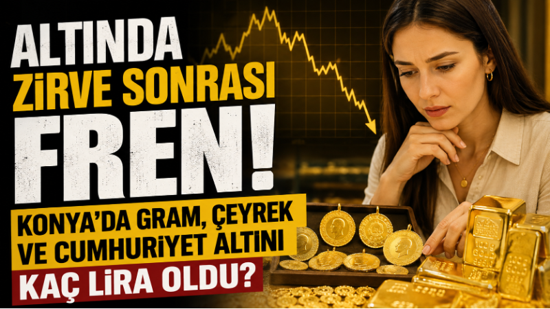 Altın fiyatlarında haftanın son işlem gününde yükseliş yerini kâr satışlarına