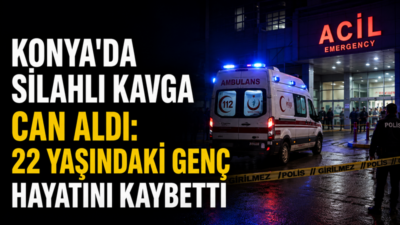 Konya’nın Akşehir ilçesinde aralarında alacak verecek meselesi nedeniyle husumet bulunduğu