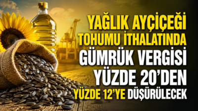 Ticaret Bakanlığı, yağlık ayçiçeği tohumu ithalatında uygulanan yüzde 20’lik gümrük