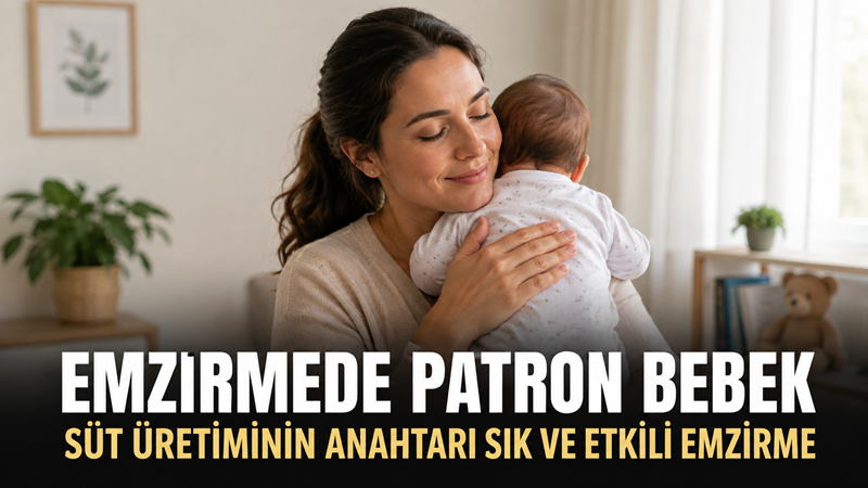 Emzirme döneminde annelerin en büyük kaygılarından biri olan “Sütüm yetmiyor”