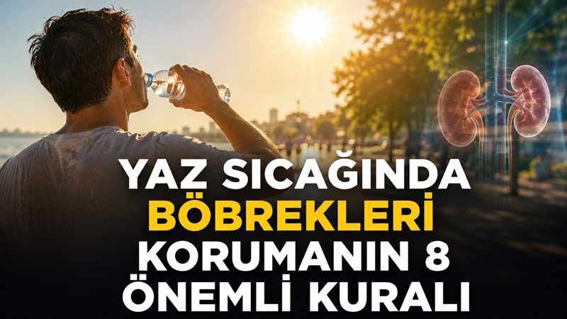 Aşırı sıcaklar ve uzun süreli sıvı kaybı böbrekler üzerinde ek