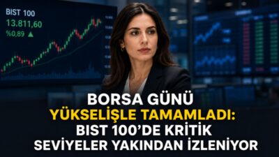 Borsa İstanbul BIST 100 Endeksi, haftanın ilk işlem gününü yüzde