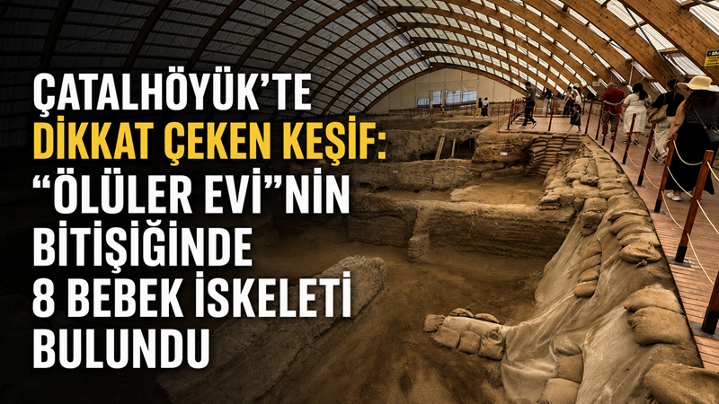 UNESCO Dünya Mirası Listesi’nde yer alan Çatalhöyük’te sürdürülen arkeolojik kazılarda,
