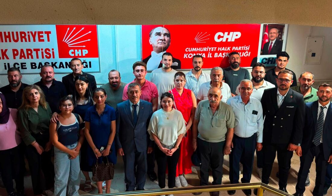 CHP Konya İl Başkanlığına atanan Refik Serttaş başkanlığında oluşturulan yeni