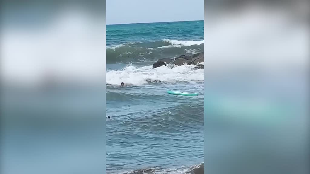 Rize’nin Çayeli ilçesinde etkili olan sağanak sonrası meydana gelen heyelan