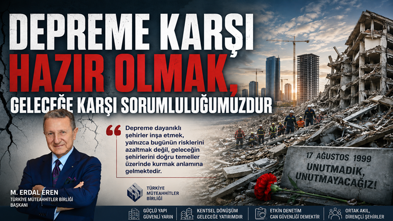 17 Ağustos 1999 Marmara Depremi’nin üzerinden 27 yıl geçerken Türkiye